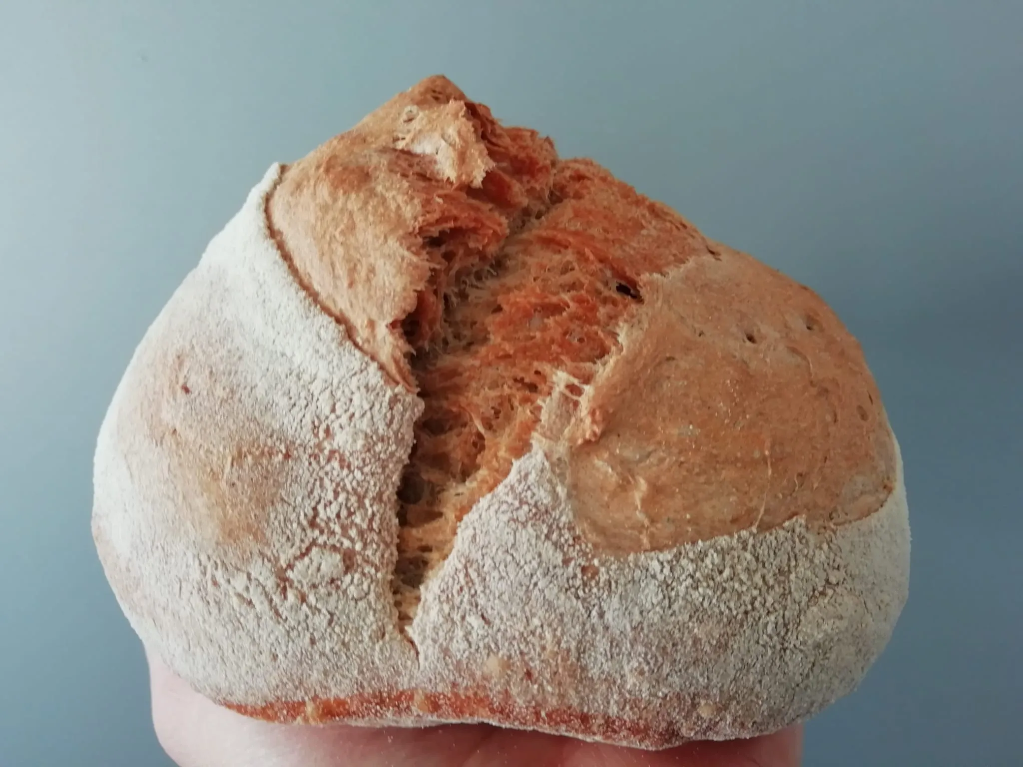 pane lievito madre fragrante e leggero